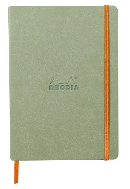 Rhodia Softcover Notebook - A5 - Celadon - Dotted